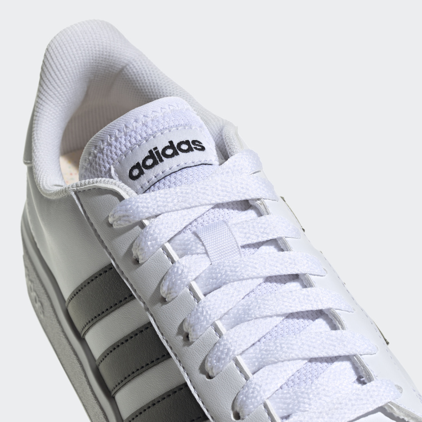Adidas Grand Court Base 2.0 Beyaz Kadın Günlük Ayakkabı - 7