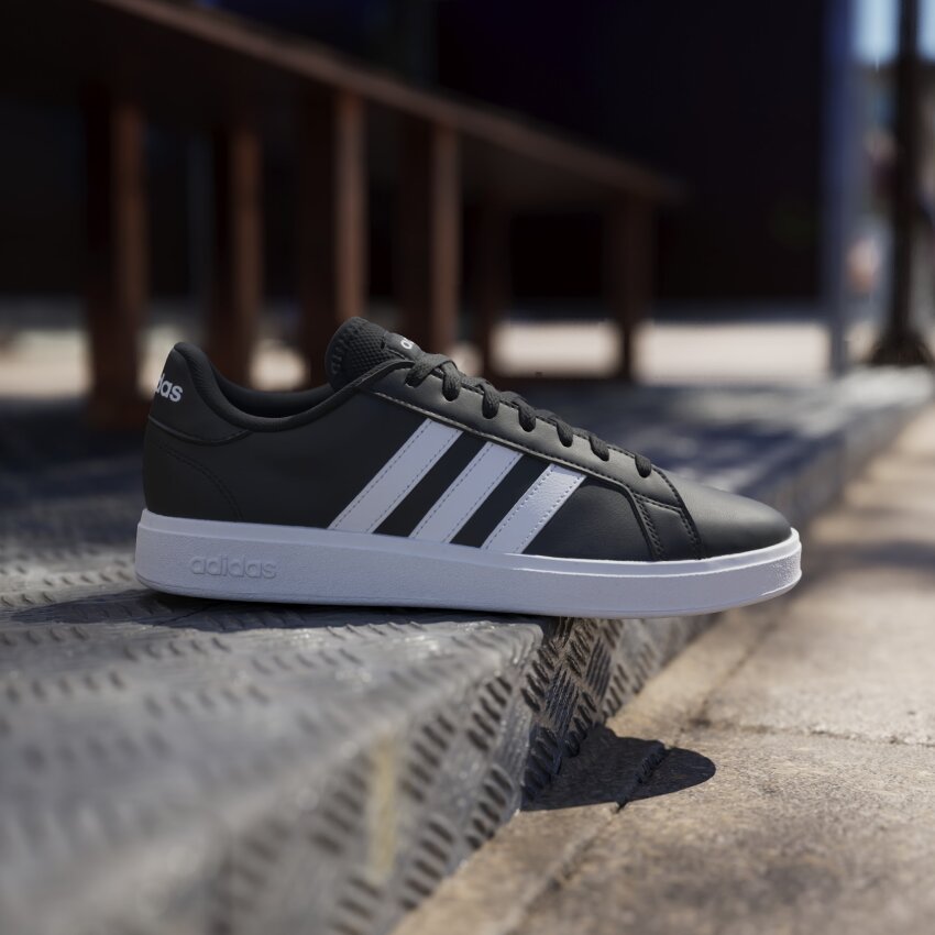Adidas Grand Court Base 2.0 Siyah Kadın Günlük Ayakkabı - 9