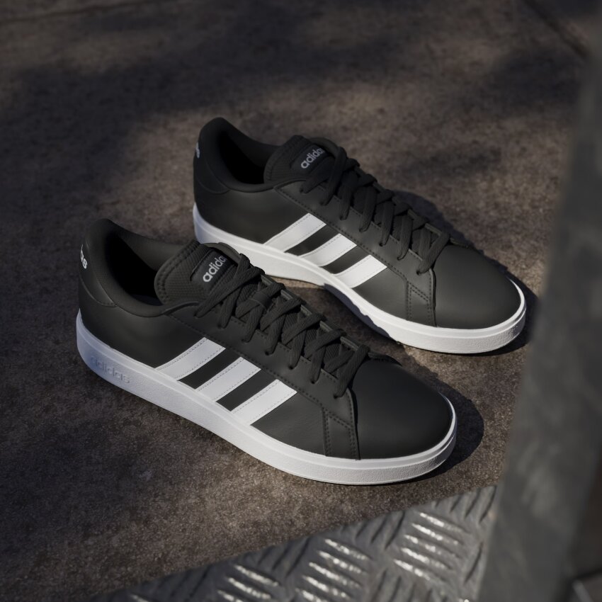 Adidas Grand Court Base 2.0 Siyah Kadın Günlük Ayakkabı - 11