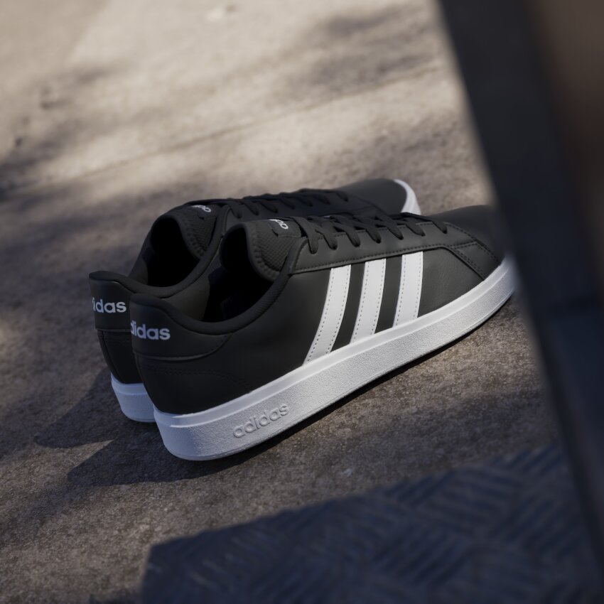 Adidas Grand Court Base 2.0 Siyah Kadın Günlük Ayakkabı - 12
