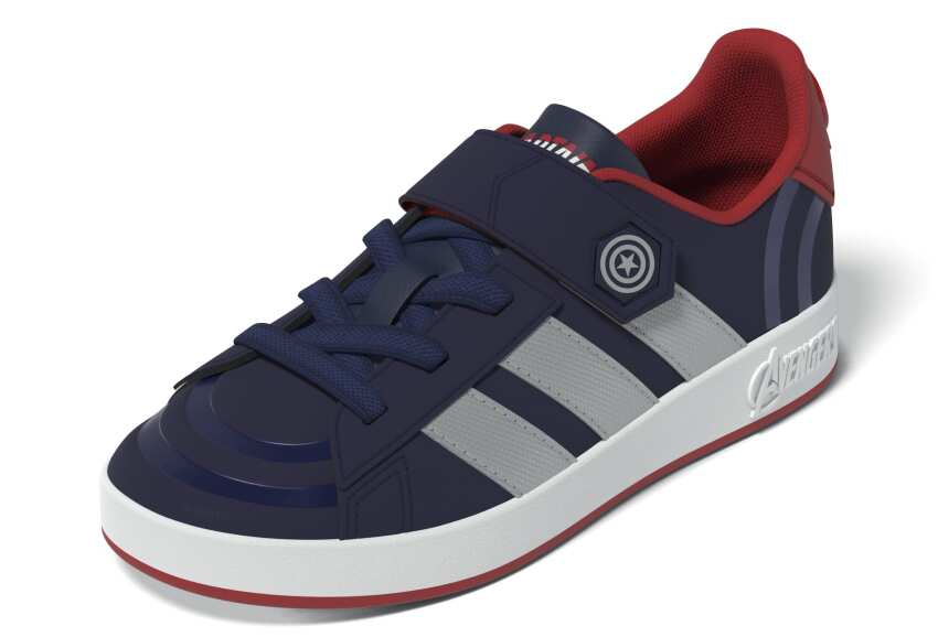 Adidas Grand Court Capt America El Lacivert Çocuk Günlük Ayakkabı - 5