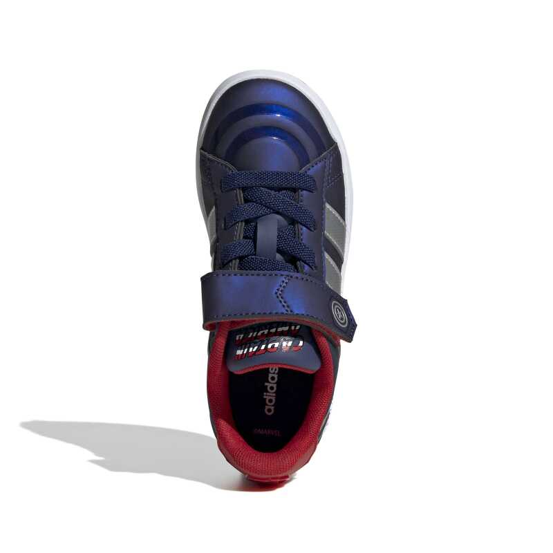 Adidas Grand Court Capt America El Lacivert Çocuk Günlük Ayakkabı - 6