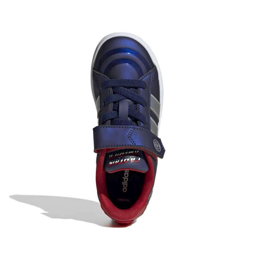 Adidas Grand Court Capt America El Lacivert Çocuk Günlük Ayakkabı - 6