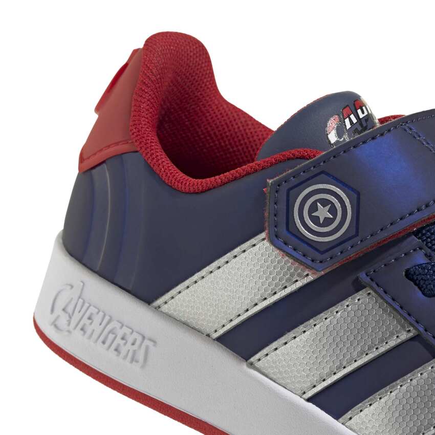 Adidas Grand Court Capt America El Lacivert Çocuk Günlük Ayakkabı - 8