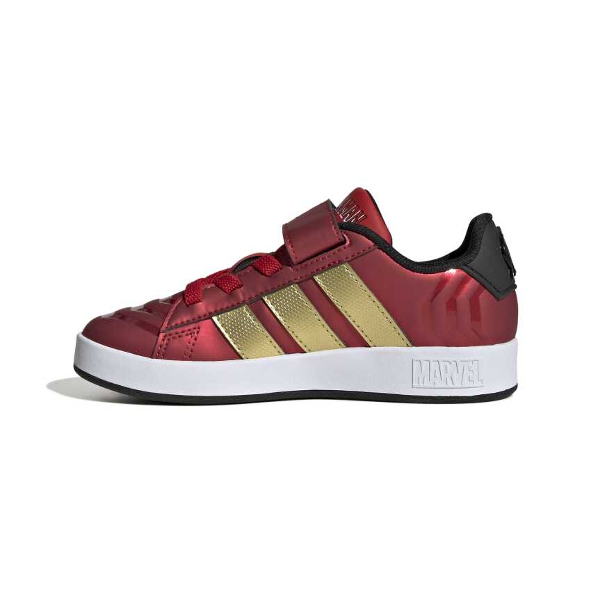 Adidas Grand Court Iron Man El Kırmızı Çocuk Günlük Ayakkabı - 2