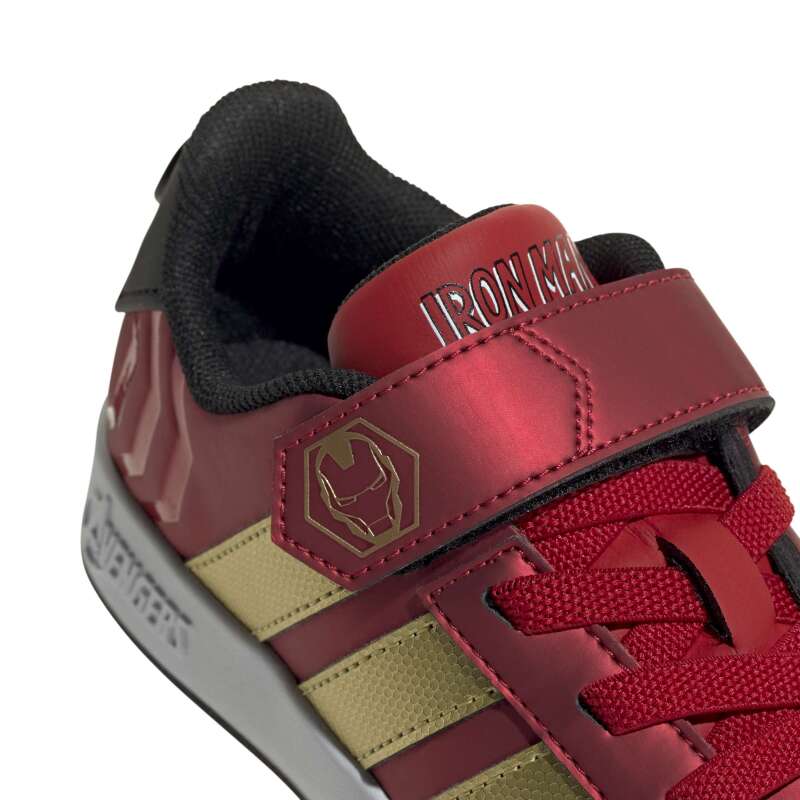 Adidas Grand Court Iron Man El Kırmızı Çocuk Günlük Ayakkabı - 8
