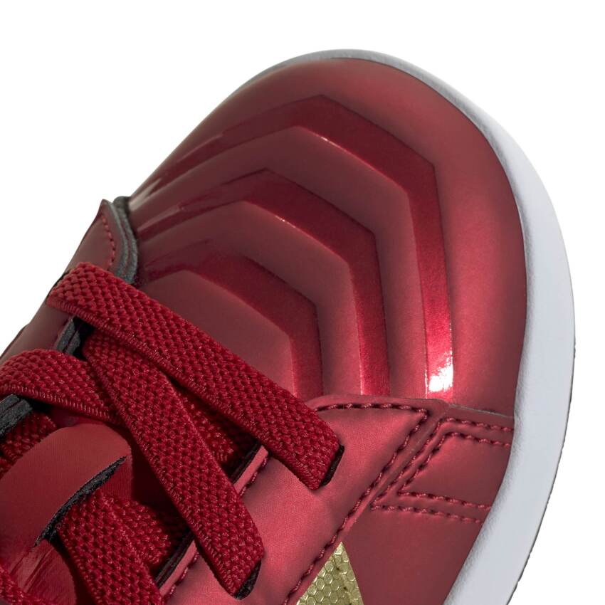 Adidas Grand Court Iron Man El Kırmızı Çocuk Günlük Ayakkabı - 9