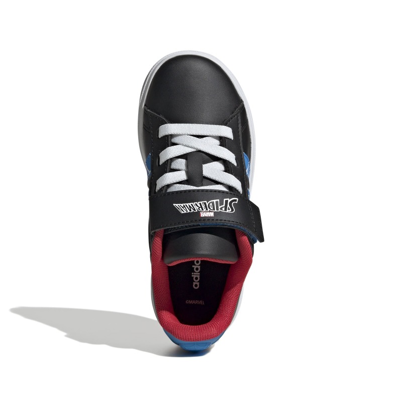 Adidas Grand Court Spider-Man El K SİYAH Çocuk Günlük Ayakkabı - 3
