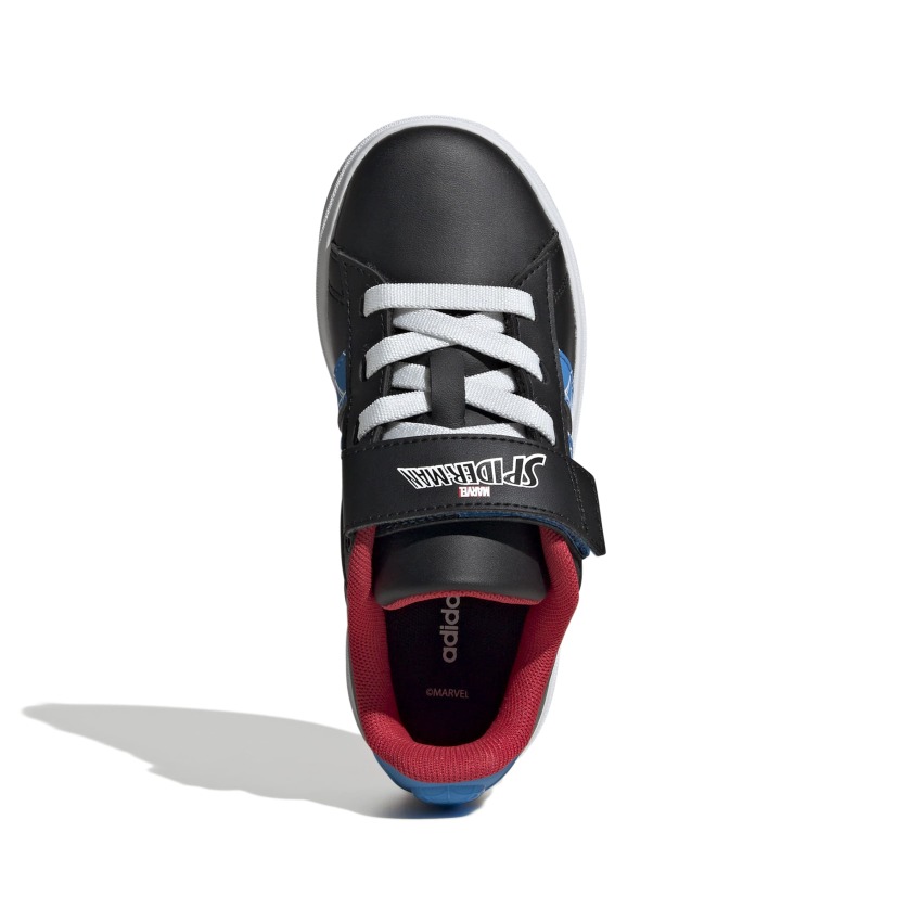 Adidas Grand Court Spider-Man El K SİYAH Çocuk Günlük Ayakkabı - 3
