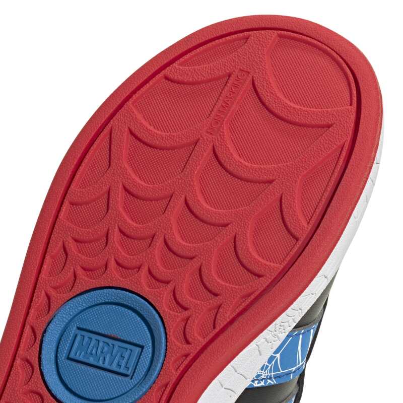 Adidas Grand Court Spider-Man El K SİYAH Çocuk Günlük Ayakkabı - 8