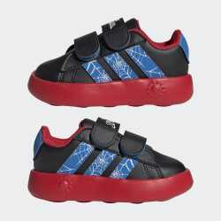 Adidas Grand Court Spider-Man Siyah Çocuk Günlük Ayakkabı - 2