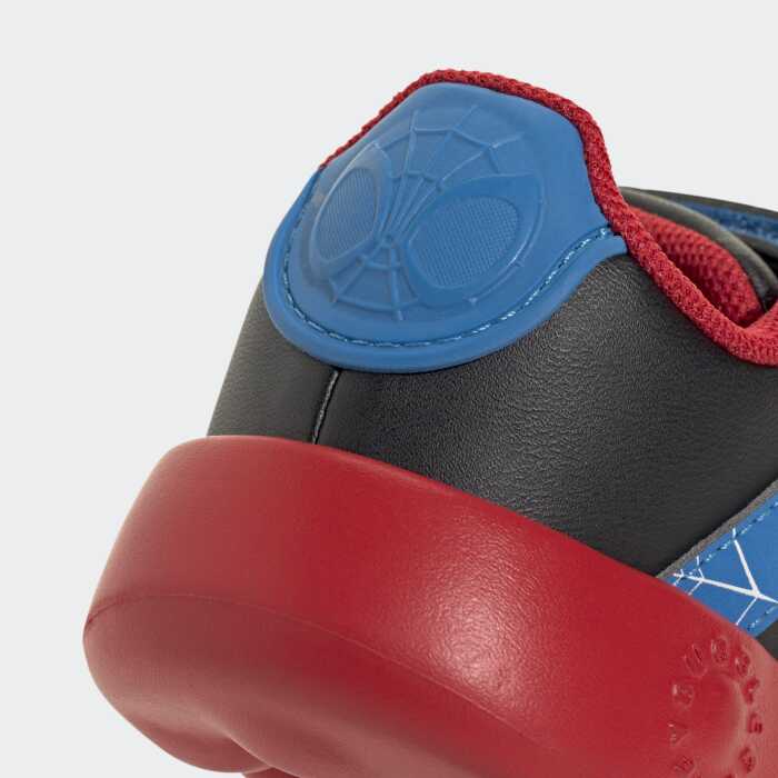 Adidas Grand Court Spider-Man Siyah Çocuk Günlük Ayakkabı - 9