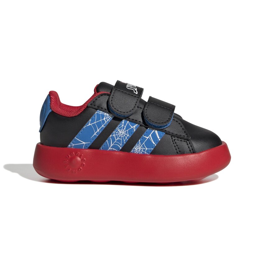 Adidas Grand Court Spider-Man Siyah Çocuk Günlük Ayakkabı - 1
