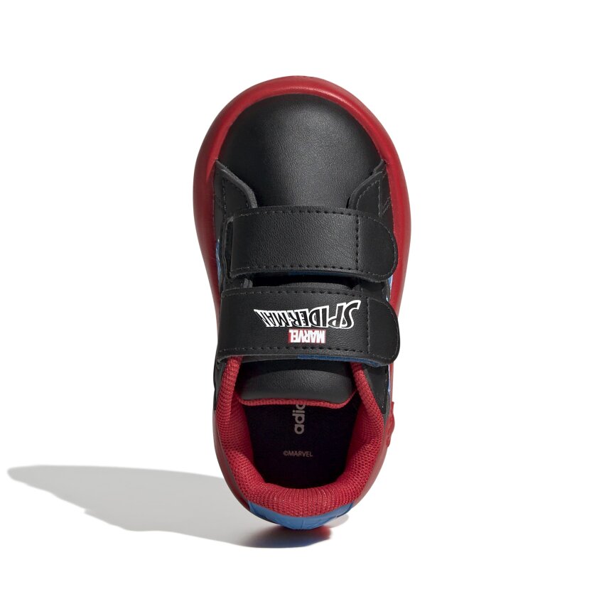 Adidas Grand Court Spider-Man Siyah Çocuk Günlük Ayakkabı - 3