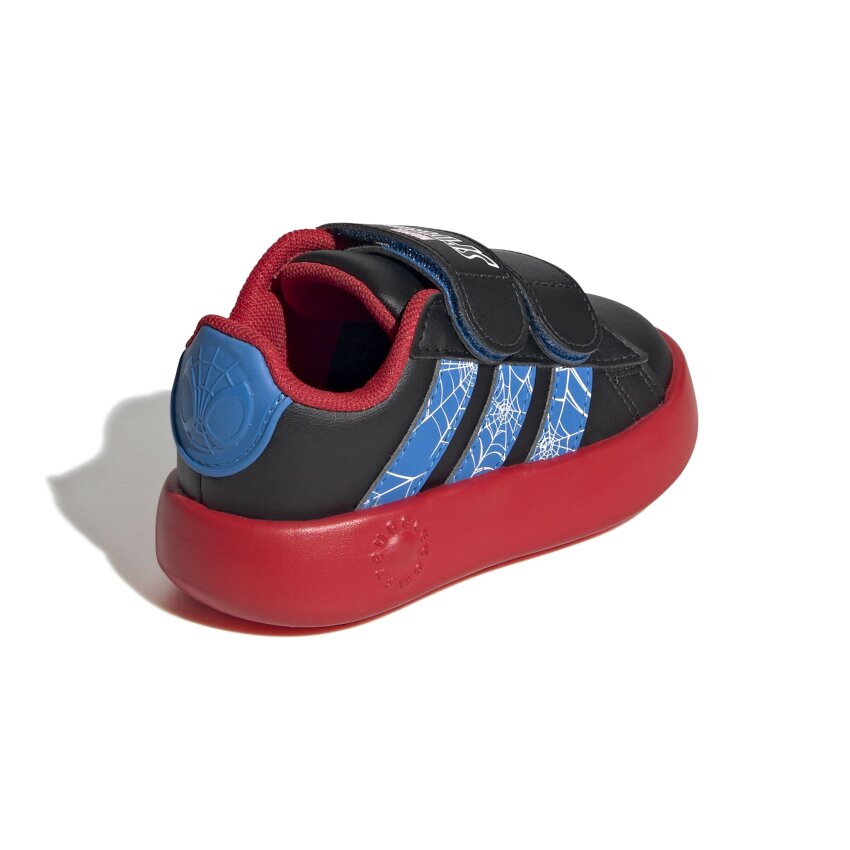 Adidas Grand Court Spider-Man Siyah Çocuk Günlük Ayakkabı - 6