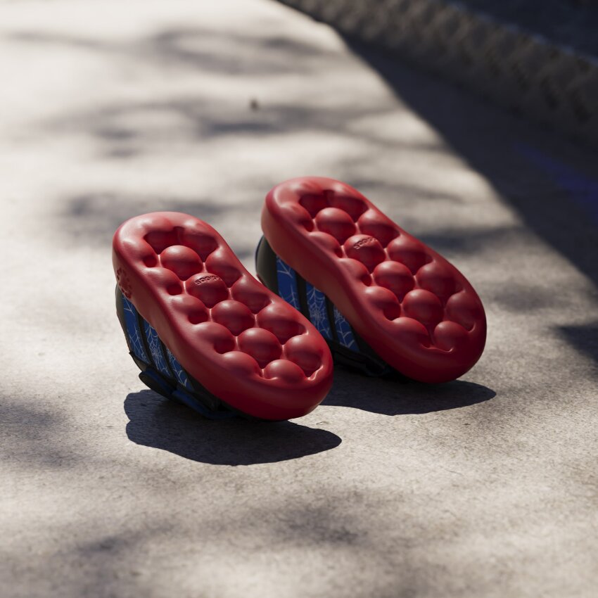 Adidas Grand Court Spider-Man Siyah Çocuk Günlük Ayakkabı - 11