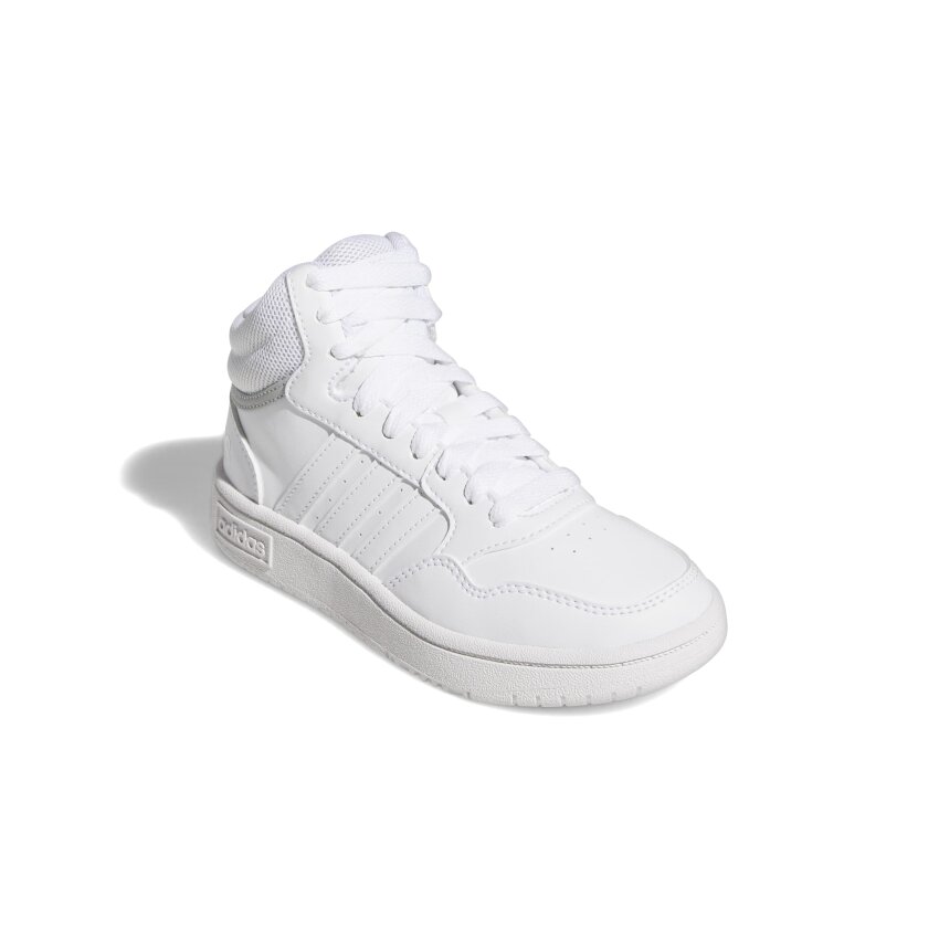 Adidas HOOPS MID 3.0 K BEYAZ Çocuk Spor Ayakkabı - 5