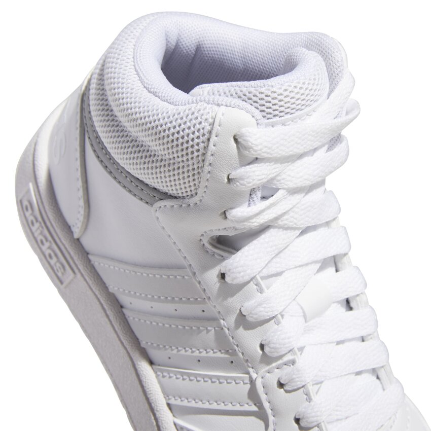 Adidas HOOPS MID 3.0 K BEYAZ Çocuk Spor Ayakkabı - 7