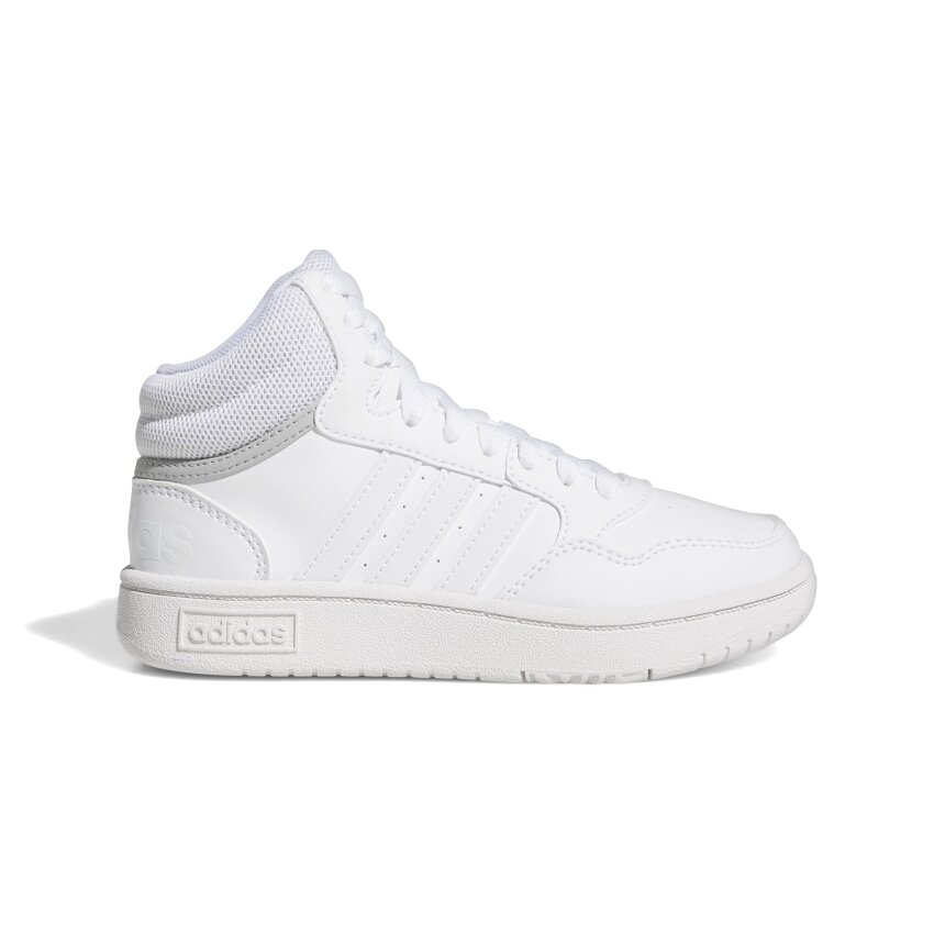 Adidas Hoops Mid 3.0 Beyaz Çocuk Spor Ayakkabı - 1