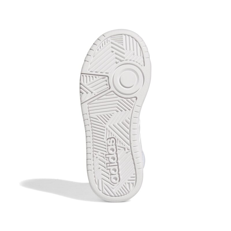 Adidas Hoops Mid 3.0 Beyaz Çocuk Spor Ayakkabı - 4