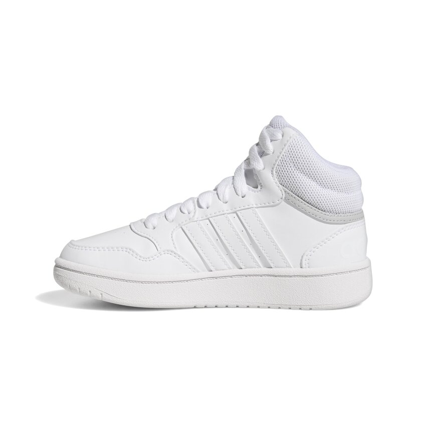 Adidas Hoops Mid 3.0 Beyaz Çocuk Spor Ayakkabı - 2