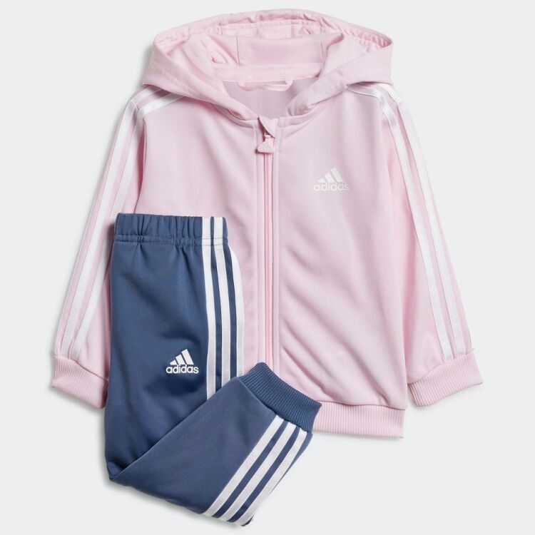Adidas I 3S SHINY TS Pembe Çocuk Eşofman Takımı - 1