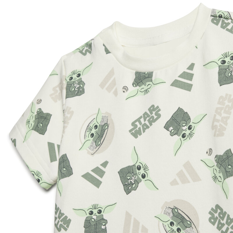 Adidas Star Wars Mandalorian Çocuk Şort Tshirt Takım - 2
