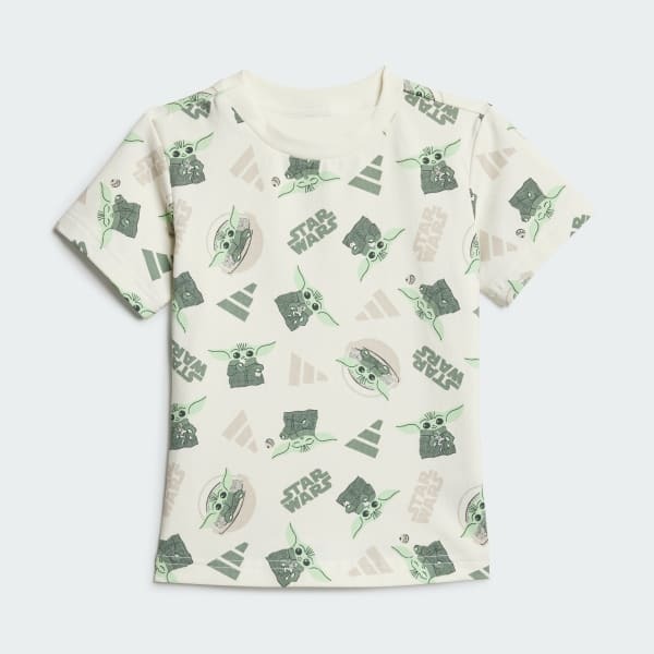 Adidas Star Wars Mandalorian Çocuk Şort Tshirt Takım - 2