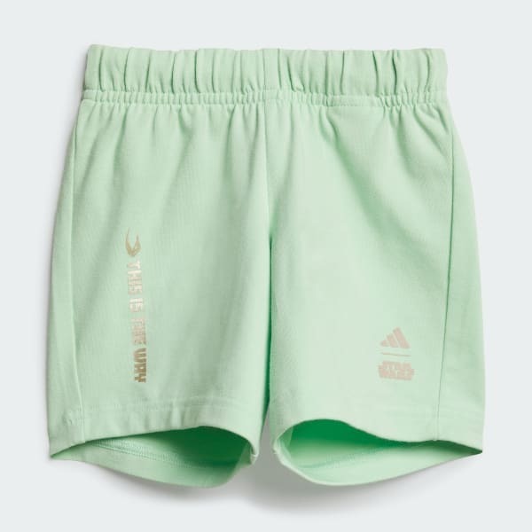 Adidas Star Wars Mandalorian Çocuk Şort Tshirt Takım - 4