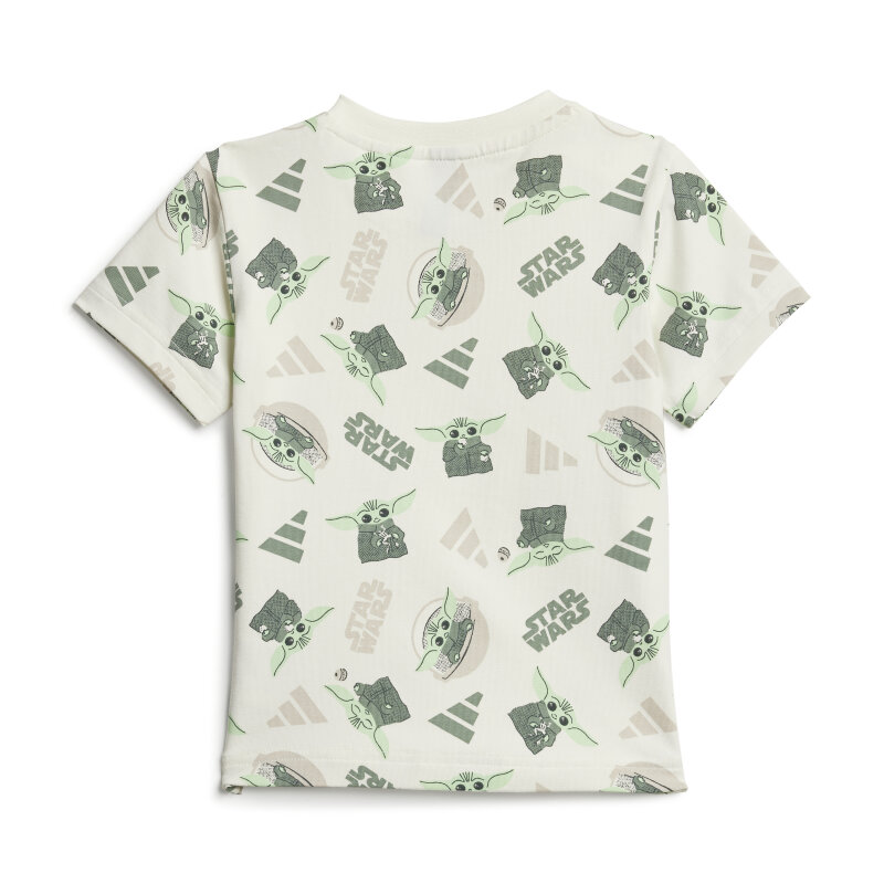 Adidas Star Wars Mandalorian Çocuk Şort Tshirt Takım - 6