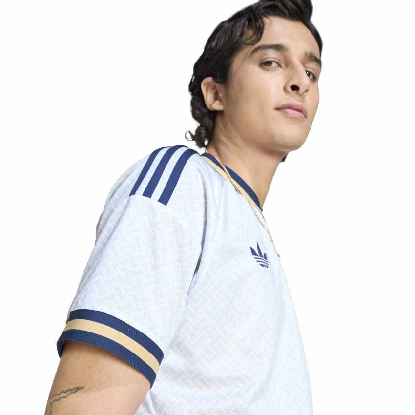 Adidas İtalya 26 Deplasman Mavi Erkek Forma - 5