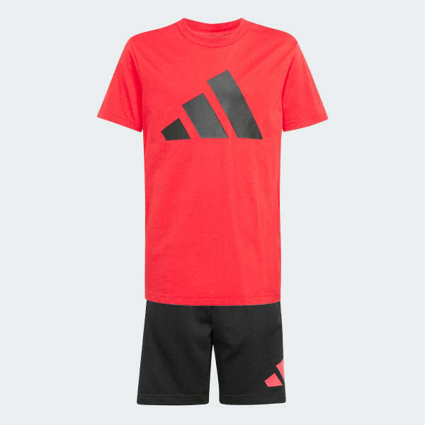 Adidas J Bl T-Set Çocuk Şort Tshirt Takım - 4