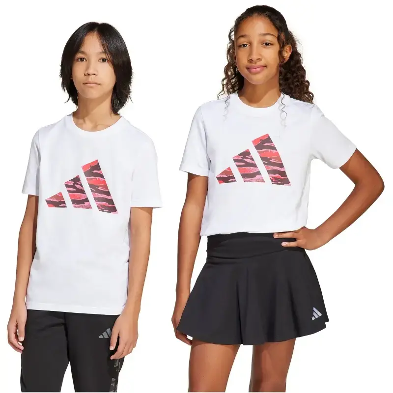 Adidas J Camo Logo Tee Çocuk Tshirt - 1