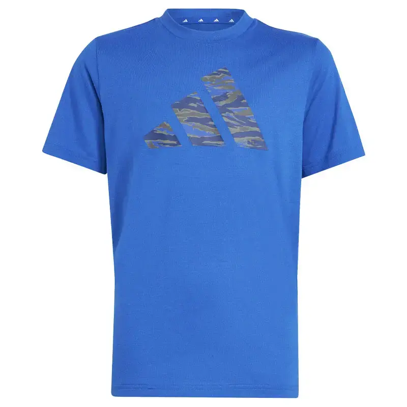Adidas Train Essentials Camo-Print Çocuk Tshirt - 1