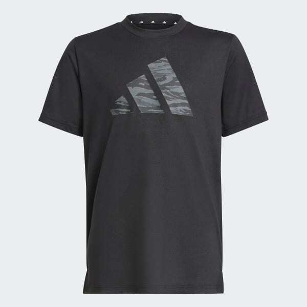 Adidas Train Essentials Camo-Print Çocuk Tshirt - 3