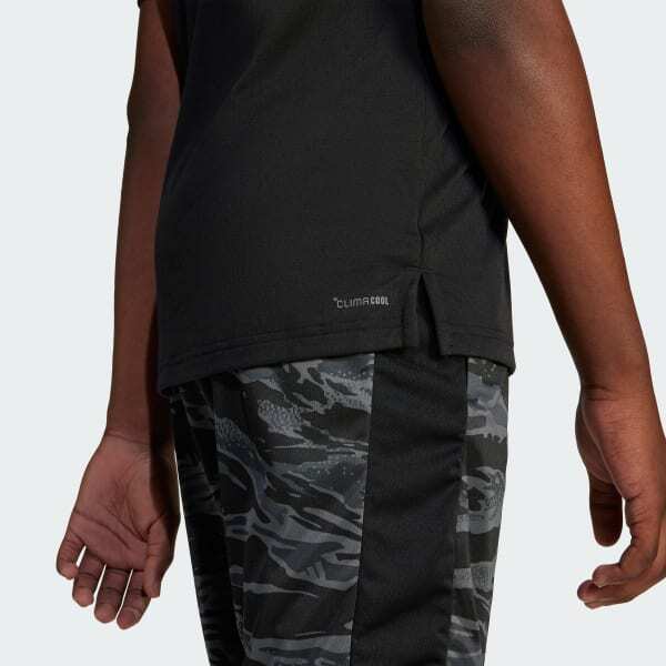 Adidas Train Essentials Camo-Print Çocuk Tshirt - 4