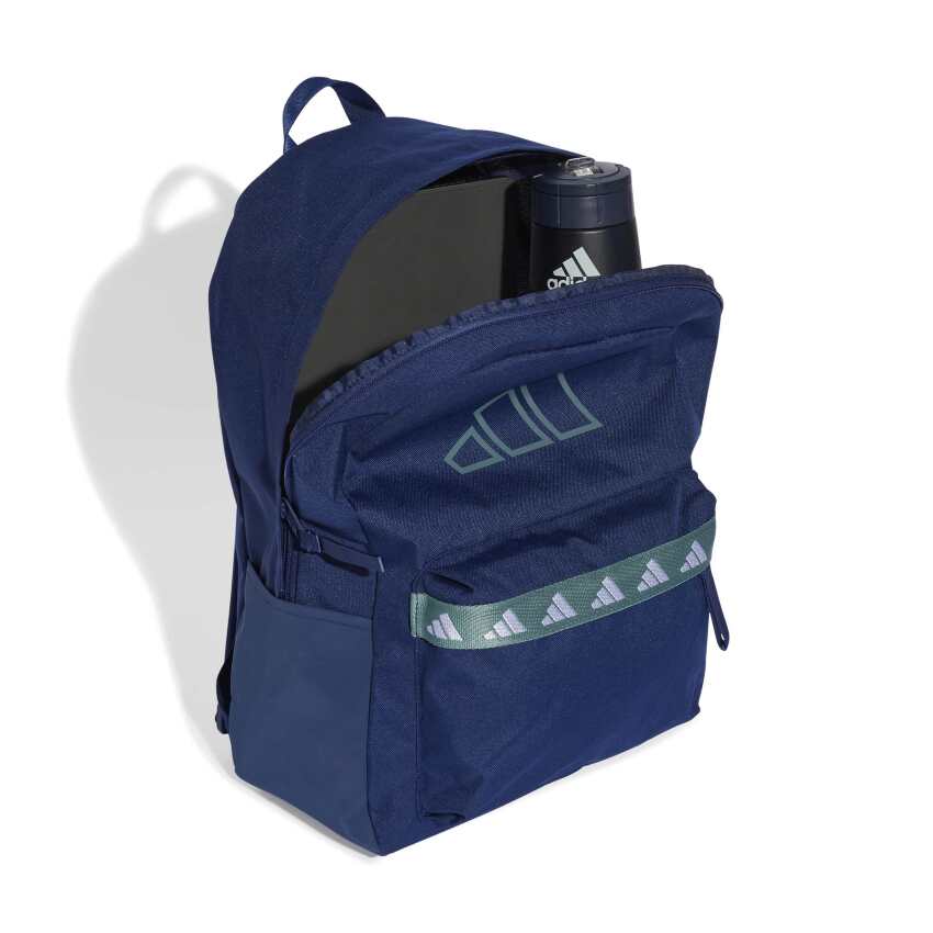 Adidas Klasik Bant Mavi Unisex Sırt Çantası - 4