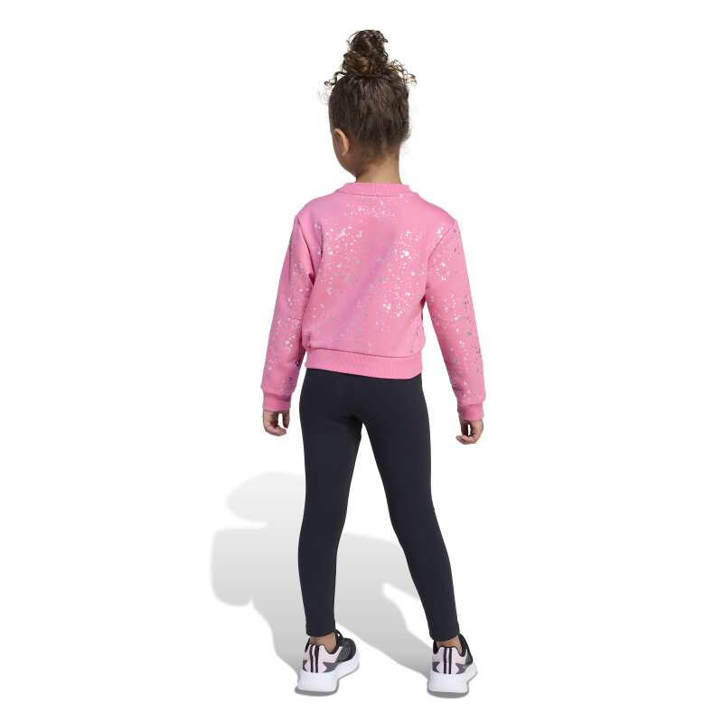 Adidas Lg Glam Set Pembe Çocuk Eşofman Takımı - 2