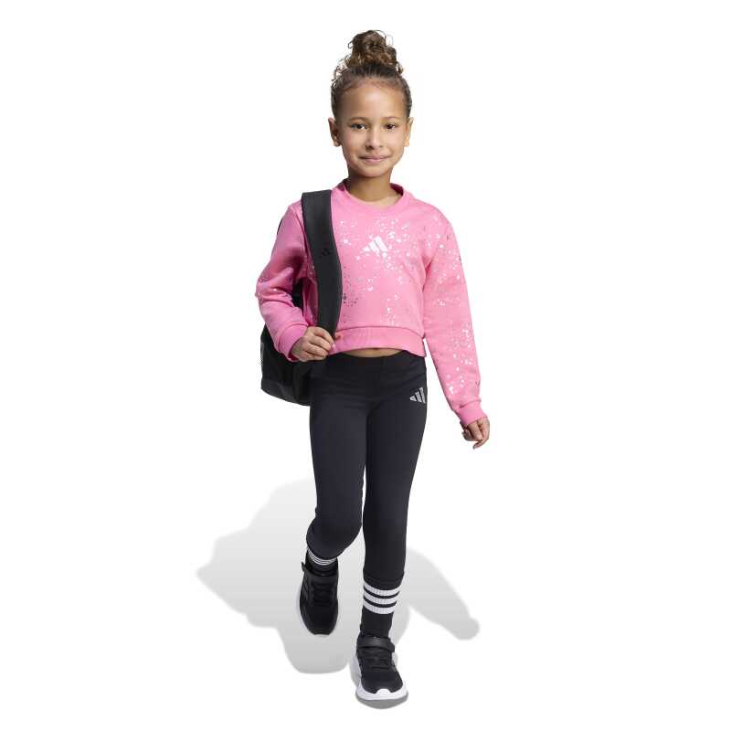 Adidas Lg Glam Set Pembe Çocuk Eşofman Takımı - 3