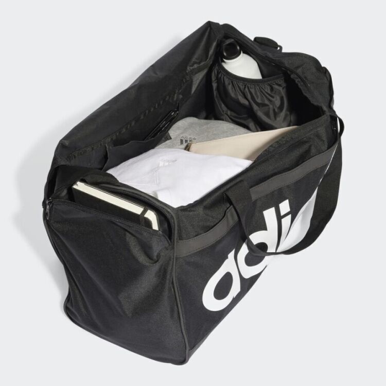 Adidas LINEAR DUFFEL M SÜYAH Erkek Spor ‚antasİ - 4