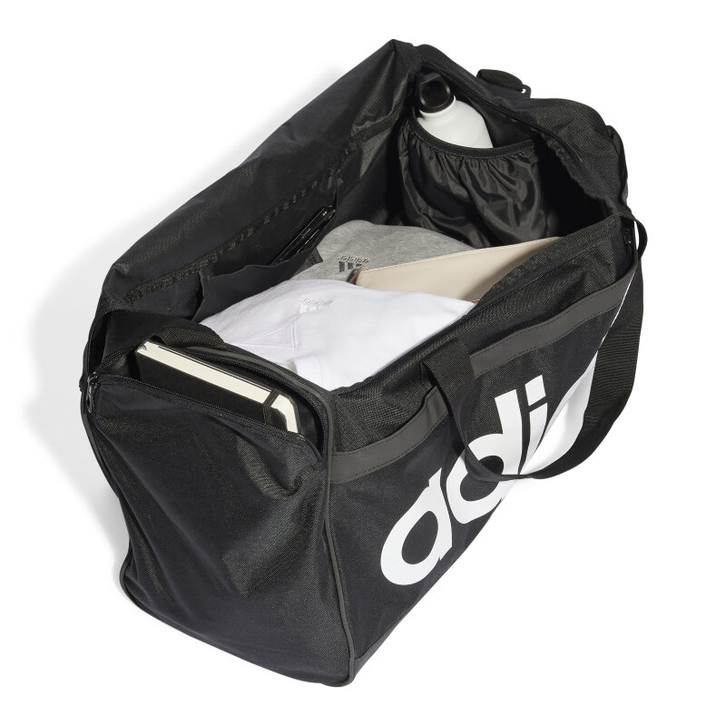Adidas LINEAR DUFFEL M SÜYAH Erkek Spor ‚antasİ - 4