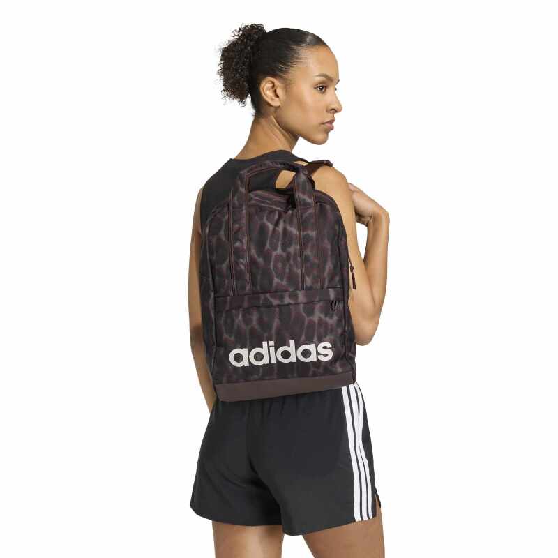 Adidas Linear Essentials Graphic Kahverengi Kadın Sırt Çantası - 8
