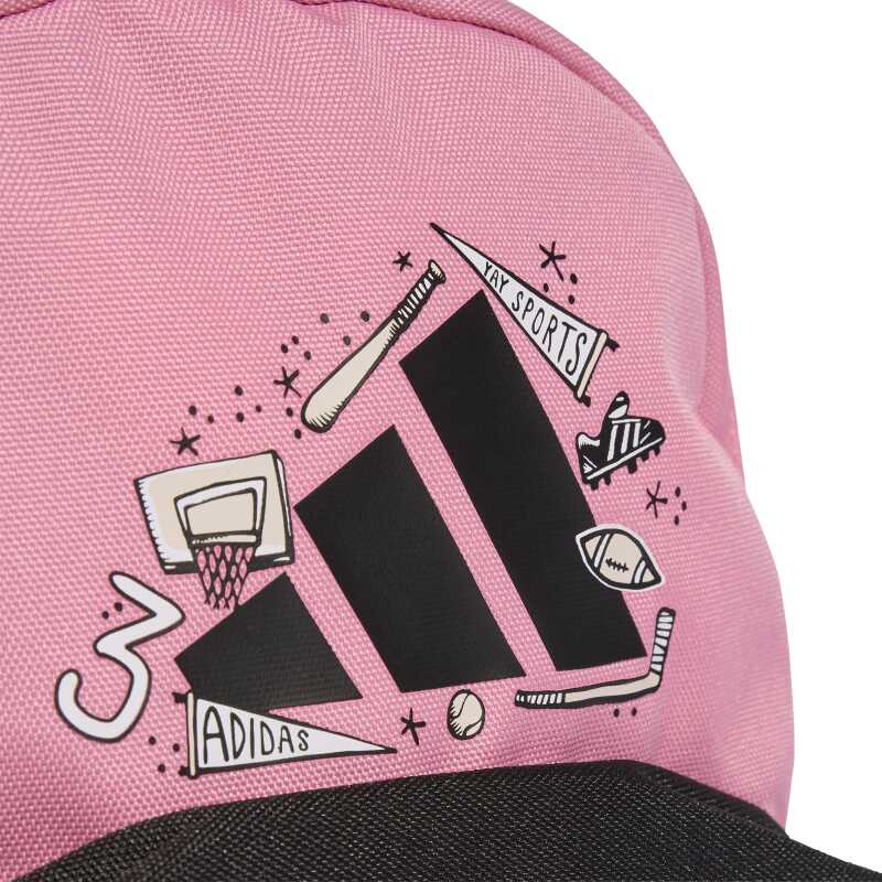 Adidas Little Kids Printed Pembe Çocuk Sırt Çantası - 4