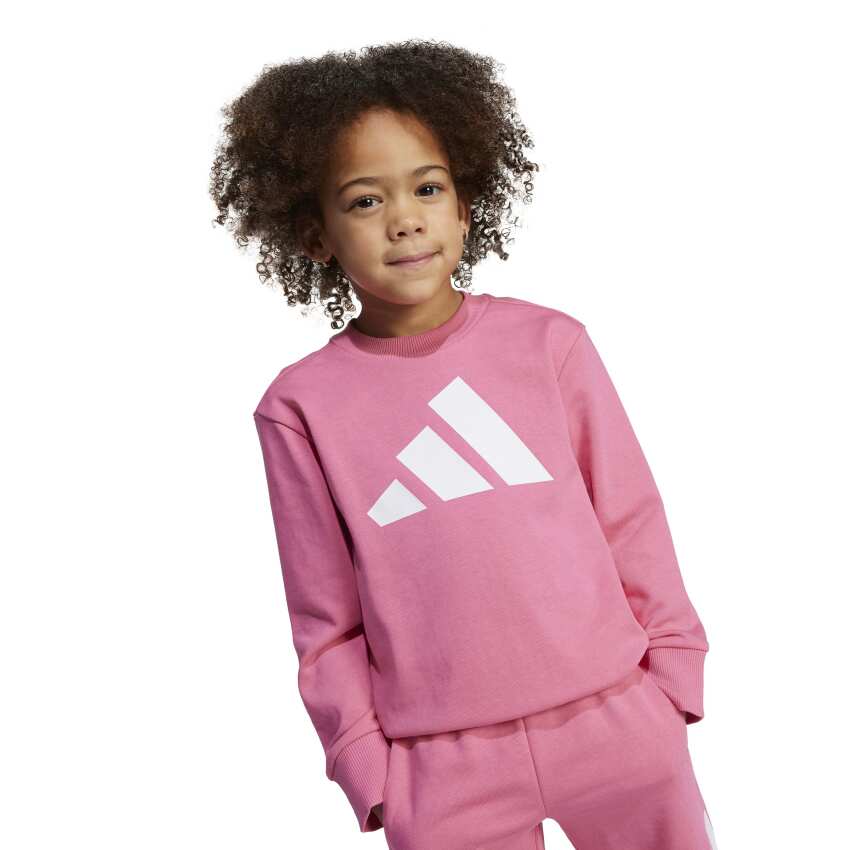 Adidas Lk Bl Ft Jog Pembe Çocuk Eşofman Takımı - 4