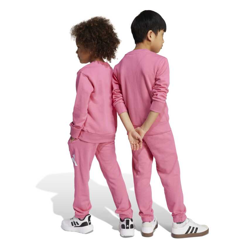 Adidas Lk Bl Ft Jog Pembe Çocuk Eşofman Takımı - 6