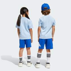 Adidas Lk Bl T-Set 160 Çocuk Şort Tshirt Takım - 2