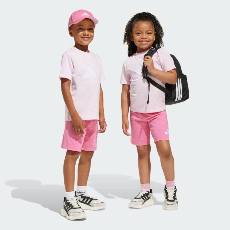 Adidas Essentials Tee Çocuk Şort Tshirt Takım - 2