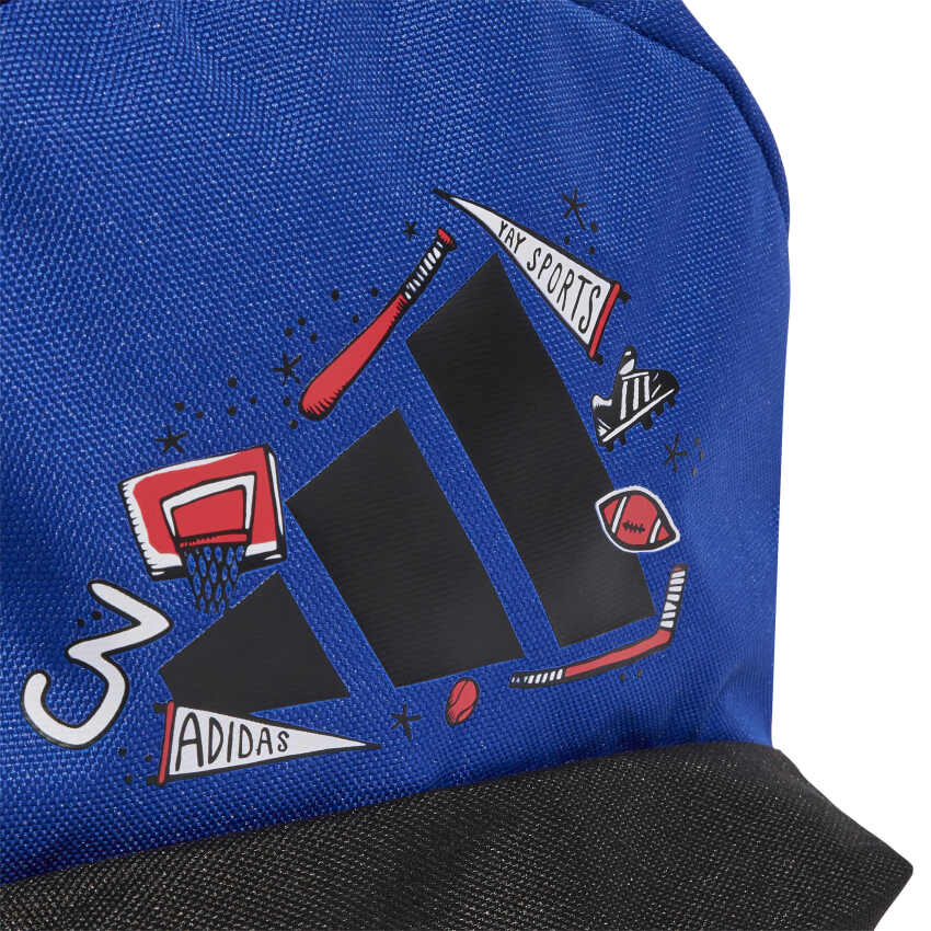 Adidas Little Kids Doodle Bpk Mavi Çocuk Sırt Çantası - 5