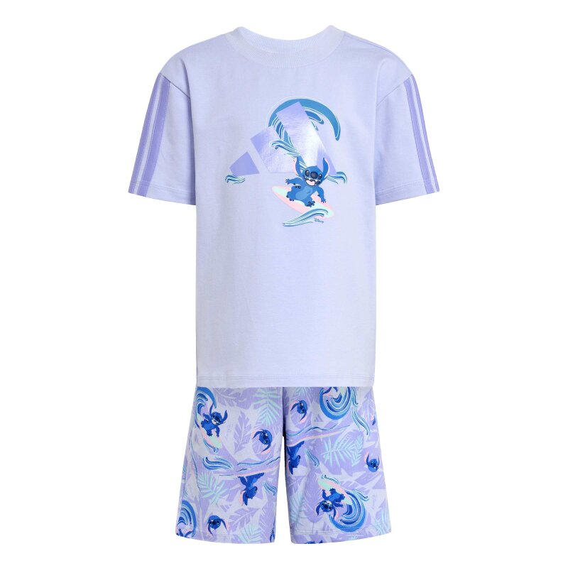 Adidas x Disney Lilo and Stitch Çocuk Şort Tshirt Takım - 8