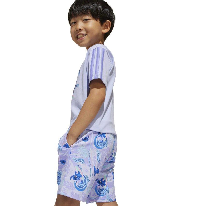 Adidas x Disney Lilo and Stitch Çocuk Şort Tshirt Takım - 5